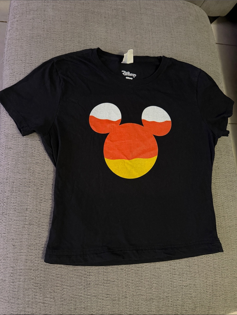 Disney Halloween Candy Corn Tee Mickey Mouse Graphic
